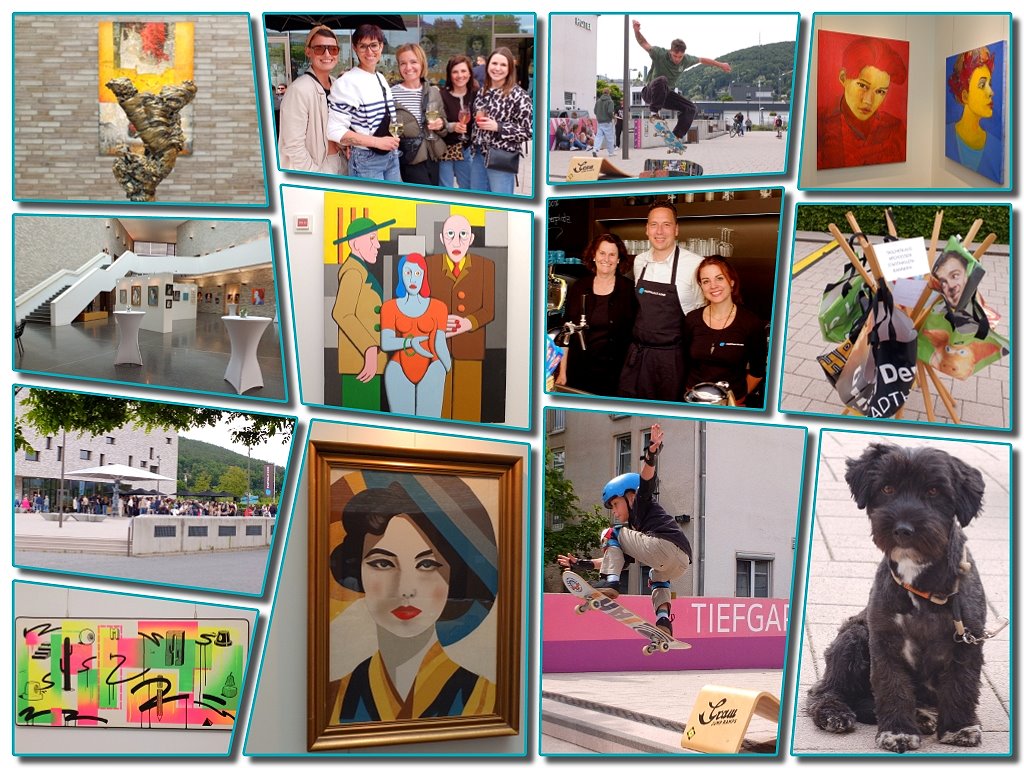 SKATE 'N' ART AUSSTELLUNG IN DER STADTHALLE LOHR A. MAIN