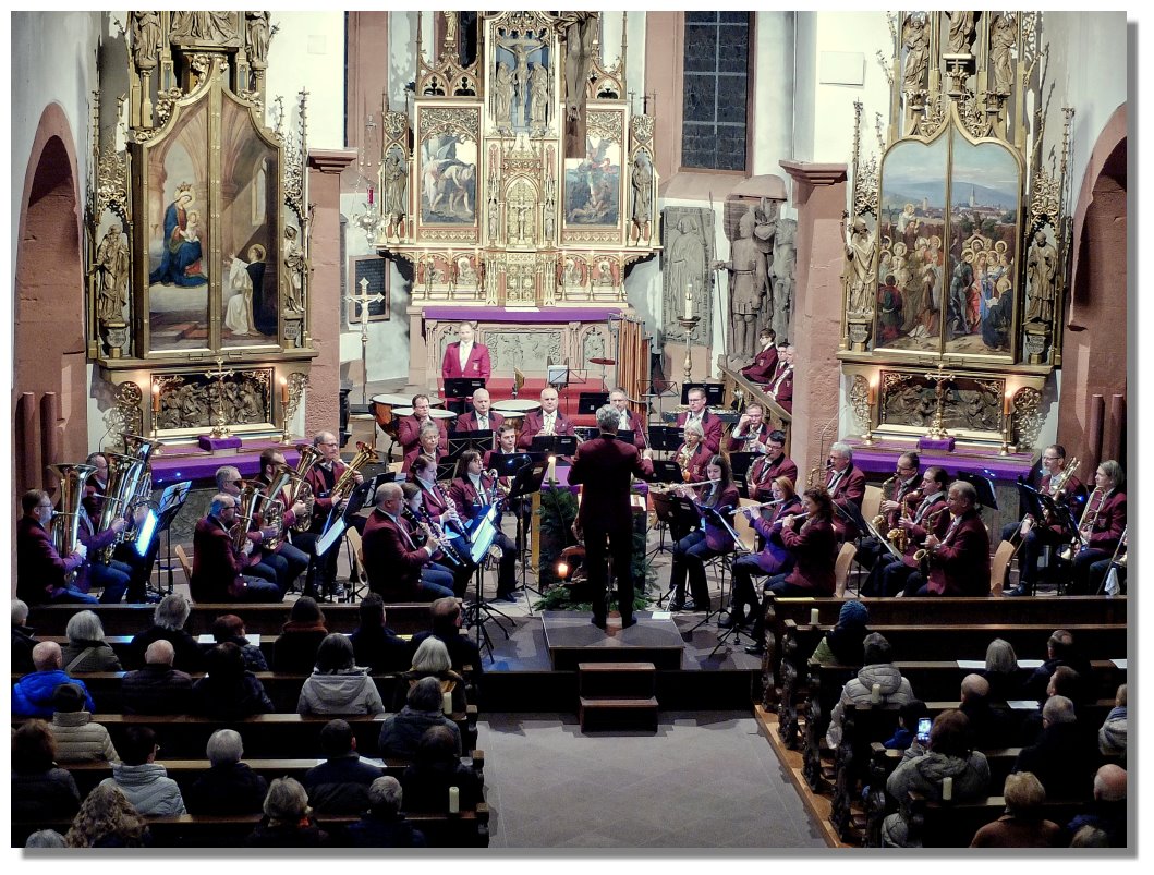 Festliche Weihnachtsmusik - Benefizkonzert der Stadtkapelle Lohr a. Main