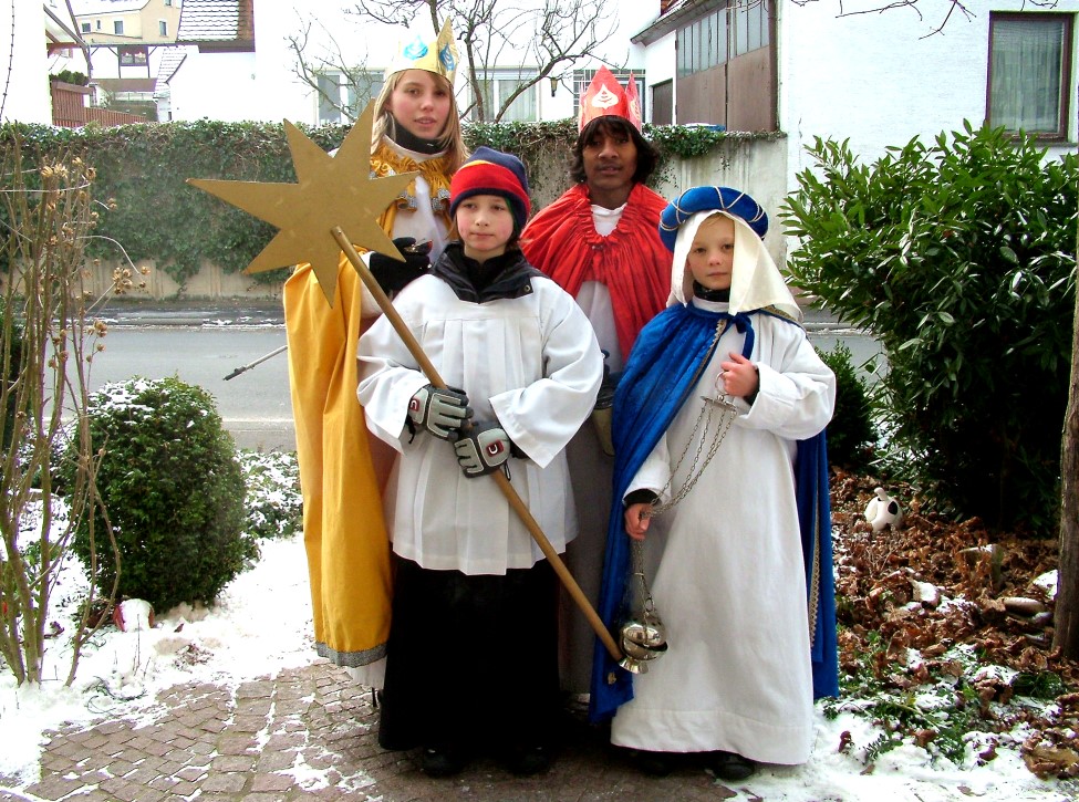 Die Sternsinger 2009 aus Lohr Sendelbach