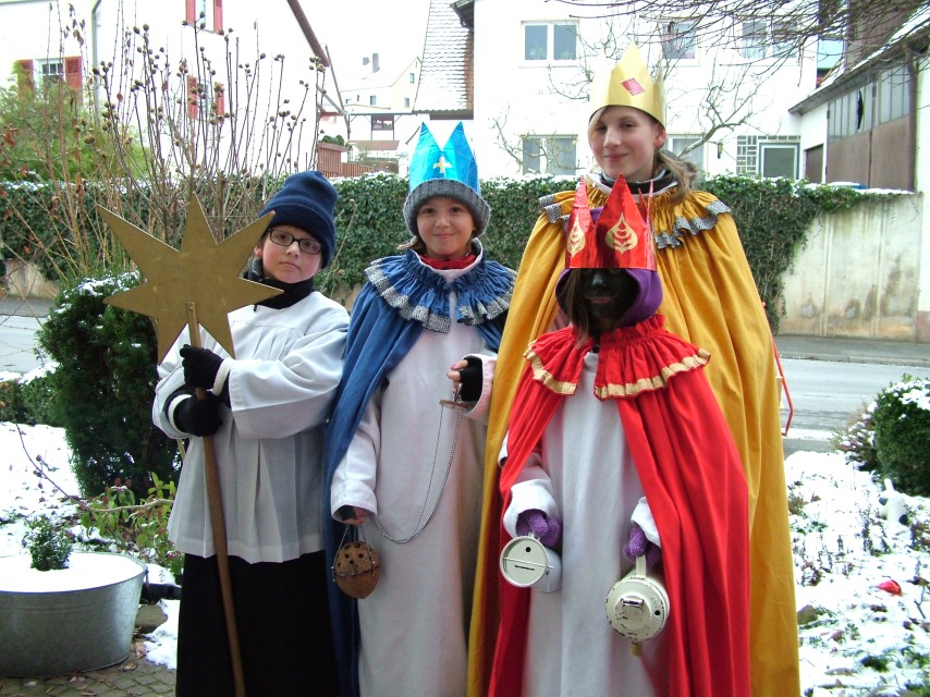 Die Sternsinger 2010 aus Lohr Sendelbach