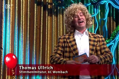Stimmenimitator Thomas Ullrich als Thomas Gottschalk