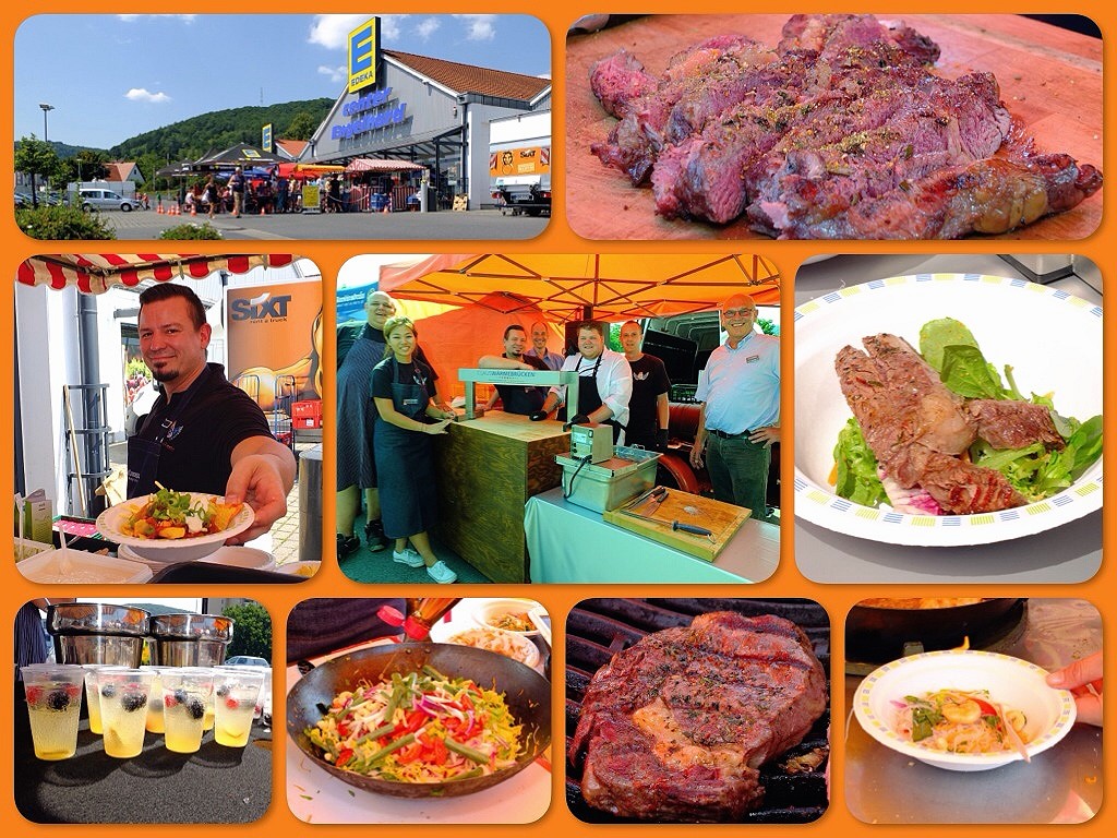 1. Streetfood market im E-Center Engelhard in Lohr a. Main