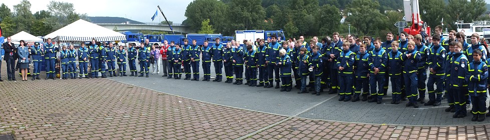 Bezirksjugendwettkampf der THW Jugend Unterfranken in Lohr a. Main