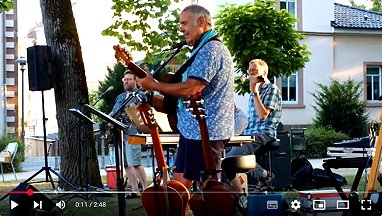 Time for music in der stdtischen Anlage