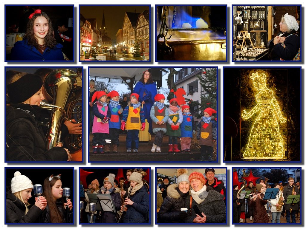 Impressionen vom 2.Schneewittchen Weihnachtsmarkt in Lohr a. Main