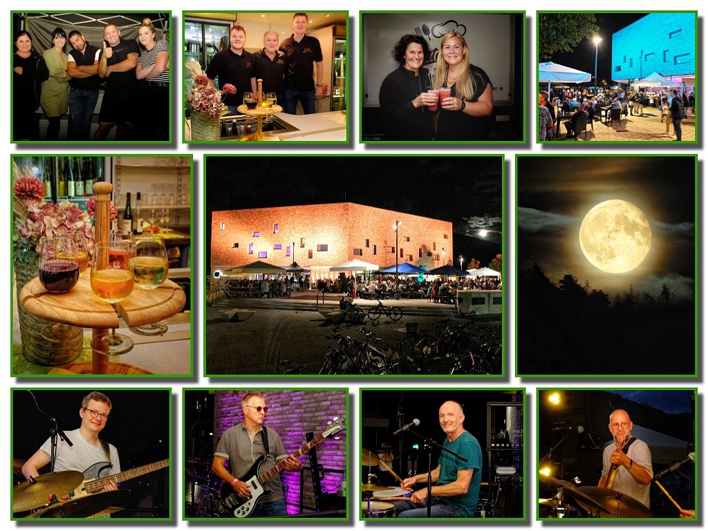 Impressionen vom 2. Bier & Weindorf auf dem Vorplatz der Stadthalle in Lohr a. Main