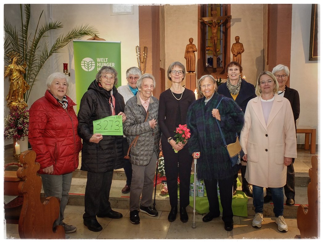 Orgelzwinkern zu Gunster der Welthungerhilfe Lohr a. Main
