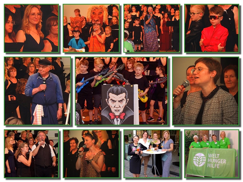 Die Singgruppe Urspringen live in Concert in der Alten Turnhalle von Lohr a. Main