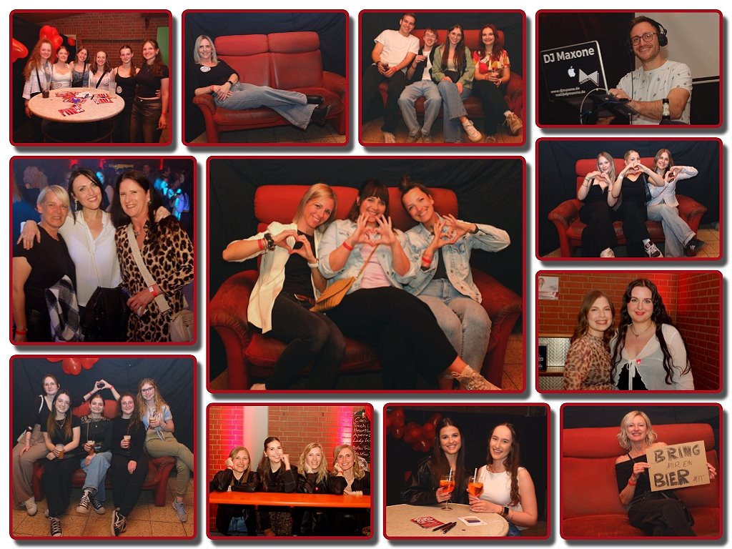 Viel Spass und gute Laune bei der Single Party in Wiesenfeld