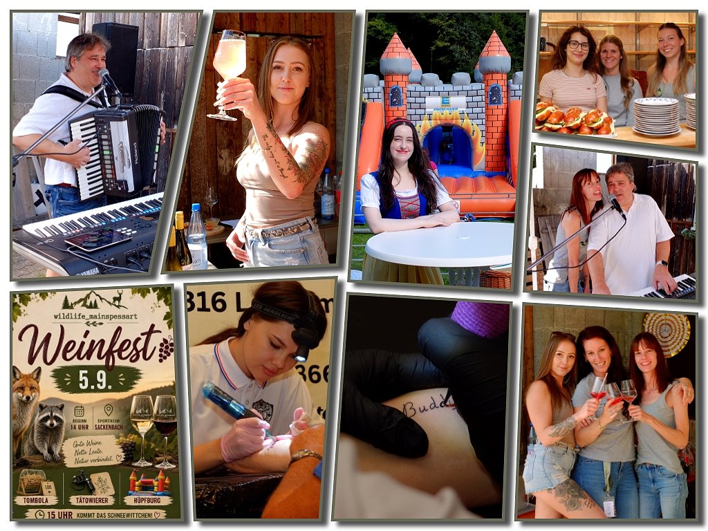 Wildlife Main-Spessart Weinfest in Sackenbach