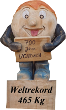 Weltrekordklos  in Wombach