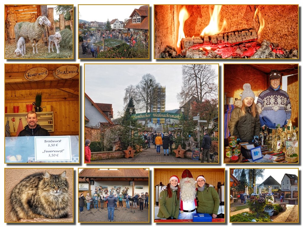 Impressionen vom Wombacher Weihnachtsmarkt 2023