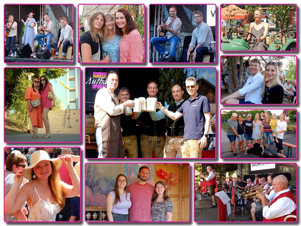 Impressionen vom Dorffest - 700 Jahre Wombach