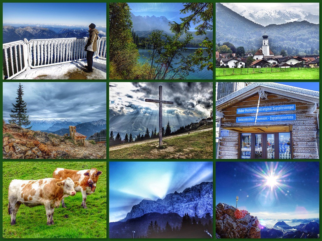 Impressionen von einem Kurzurlaub 2014 im Zugspitzland...
