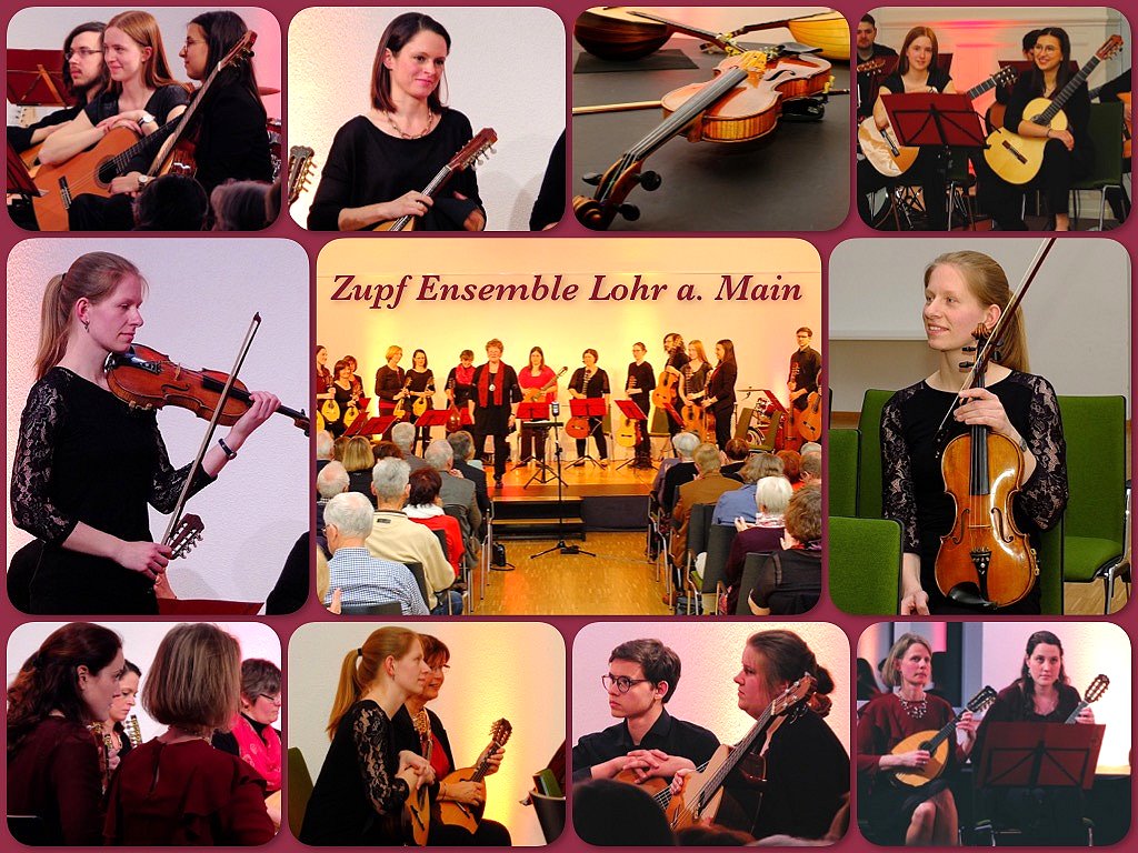 Impressionen vom Jahreskonzert 2019 des Zupf-Ensemble
