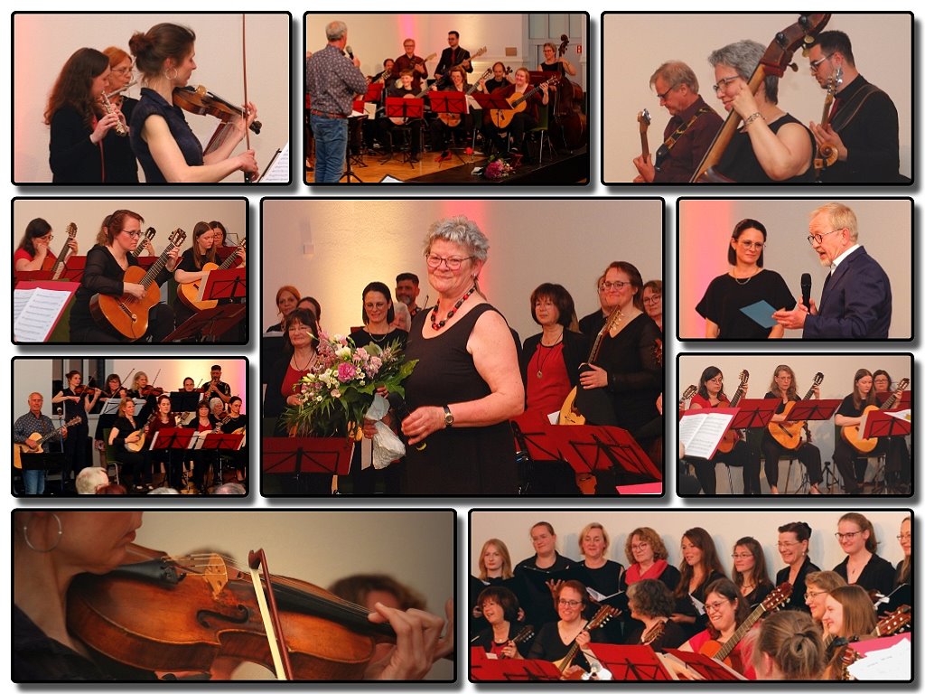 Jahreskonzert des Zupf Ensemble Lohr in der Alten Turnhalle